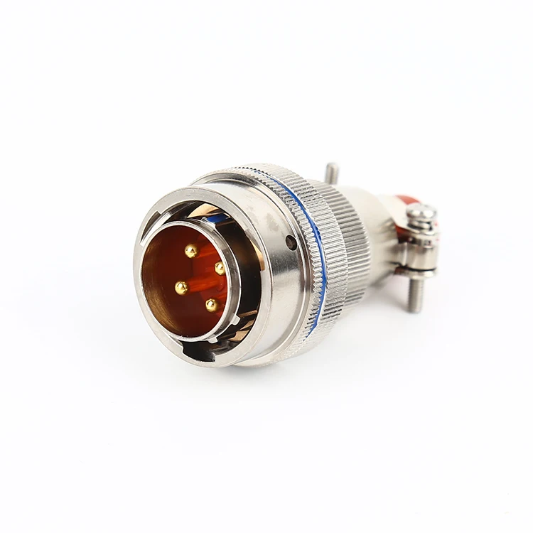 Xce22f4 4 Pin Panel Fast Defence Metal Waterproof Power Socket