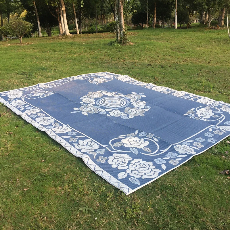 

colorful woven plastic patio mats, Any color can be available