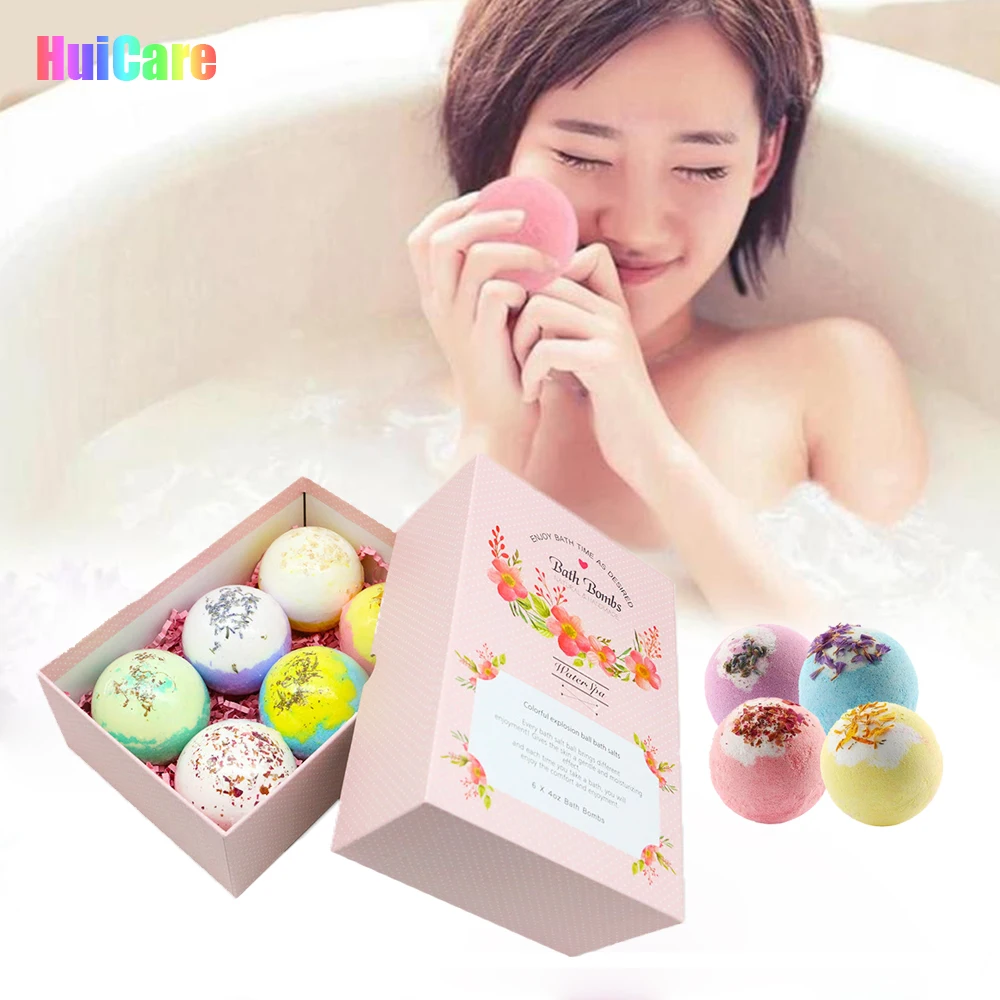 

Custom Label Natural Ingredient Kid Man Woman Bath Bomb Gift Set Fizzy Bubble Bath Bomb Ball//