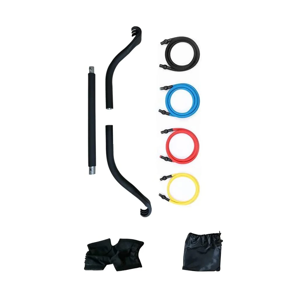 

MELORS Workout Bow Portable Home Gym Fitness Equipment Resistance Bands