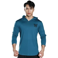

Wholesale Customizable OEM Long Sleeve Blank Men's Fitness Training & Jogging Hoodie Sweatshirt