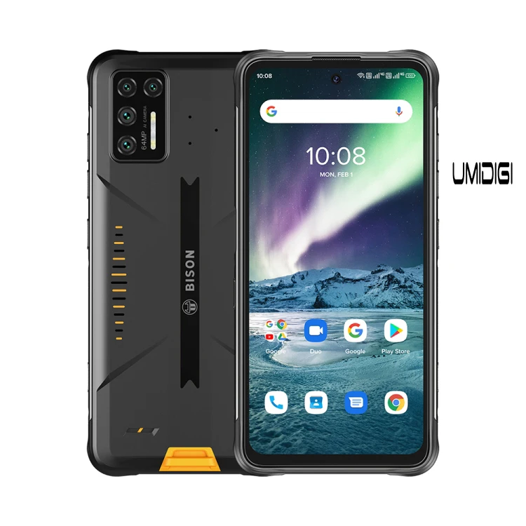 

In Stock Original Cheapest Phone Umidigi Bison Rugged Phone 8Gb+128Gb Umidigi Bison Rugged Phone Android Celulares