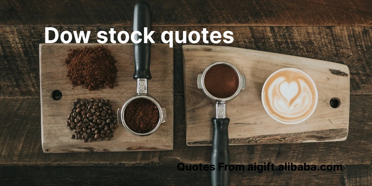 dow stock quotes