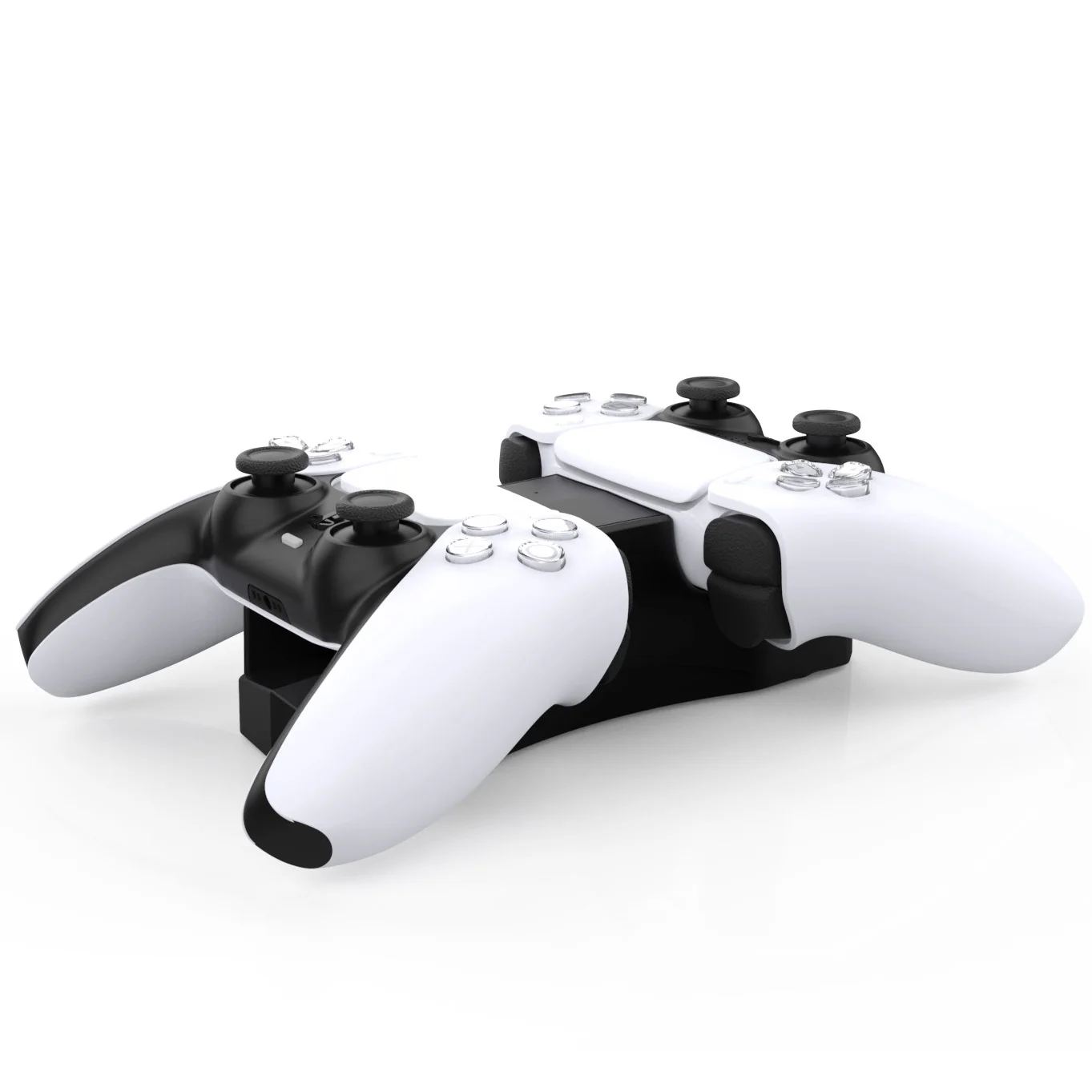 

Charging Station with Dual Charger for Playstation 5 Ps5 Charger Base Stand, Black wireless joystick for nintendo switch pro