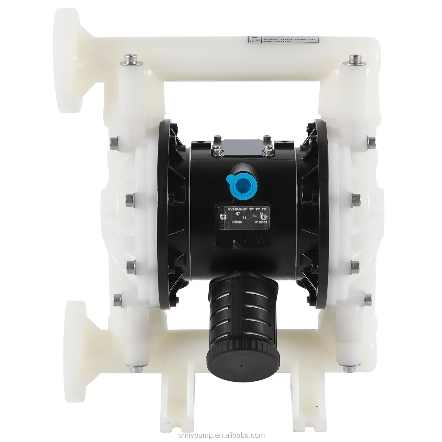 Hypv 1 Inch Kynar Double Diaphragm Pump Circulation Pump Buy