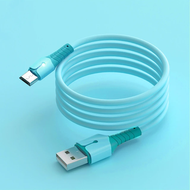 

Liquid Soft Rubber Material Usb Line Android Micro Phone Data Cable