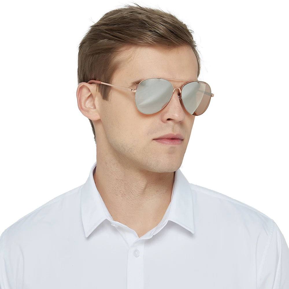 

2020 Classic Design Manufacture Pilot Unisex UV Trendy Mirror Hot Selling Sunglasses Sun Glasses