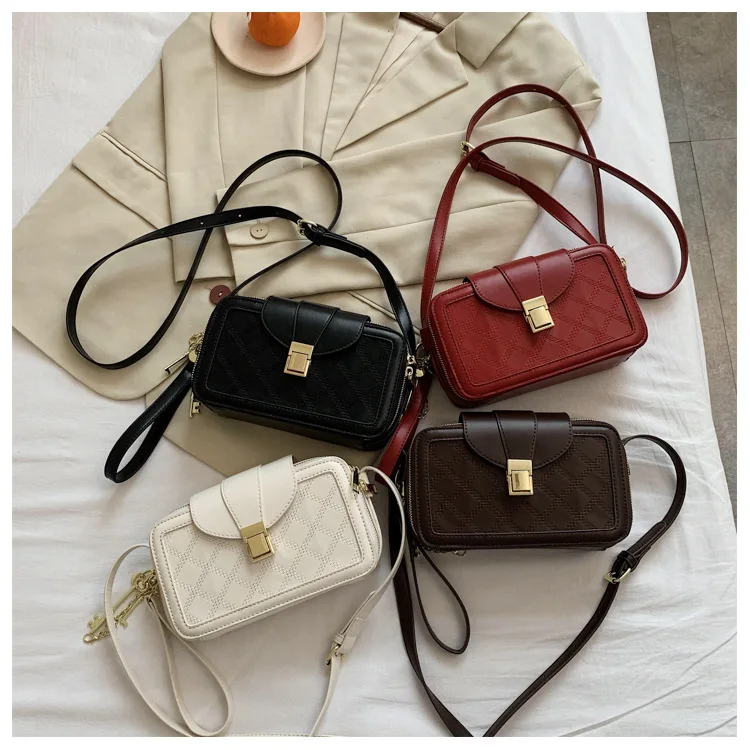 

Popular New Style Lady retro shoulder Square bag woman Handbags, Customizable