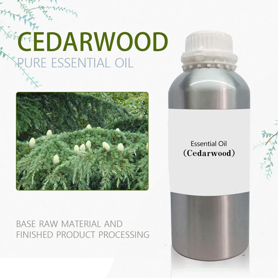 

1L Cedarwood Face Essential Oil Organic 100% Nature_ Essential_ Oil Essential Hair Oils Aromatherapy China Guangzhou Suppliers