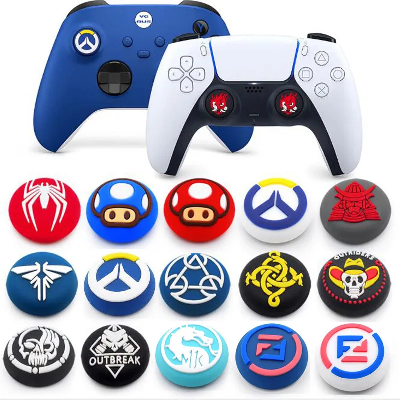 

Thumb Stick Grip Cap for PS5 Joystick Cover Case For PS 5 Dualshock 5 PS5 PS4 PS3 Slim Xbox One NS Switch Pro Controller, 23 colors