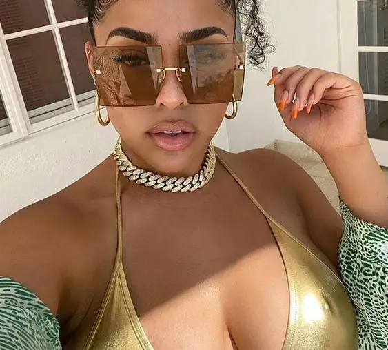 

New Fashion big square frame sunglasses beach outdoor sunshades for men women UV400 oversized summer glasses 2022