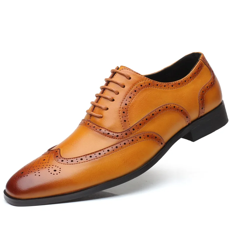 

New Design Fashion Europe Style Genuine Leather Wedding Height Increasing Elevator Dress Shoes Men, Requirement