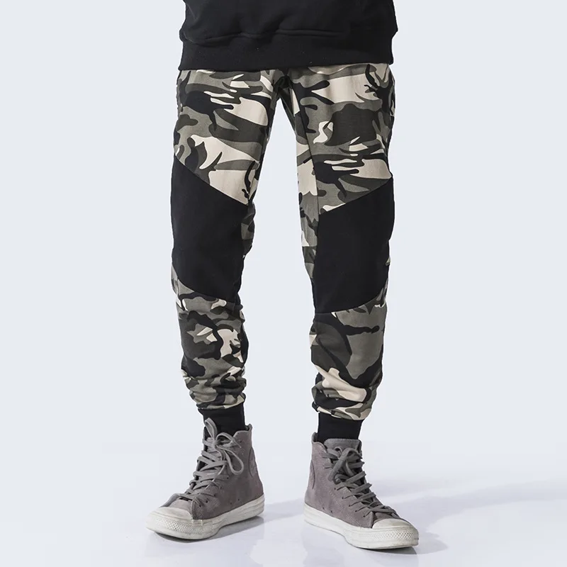 

High Quality Wholesale Athletic Camouflage Loose Leggings Fit Jogging Cotton Pants Men Joggers For Men