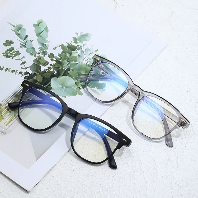 

8526 Anti-blue Light TR90 Fashion Women Anti-radiation Glasses2021