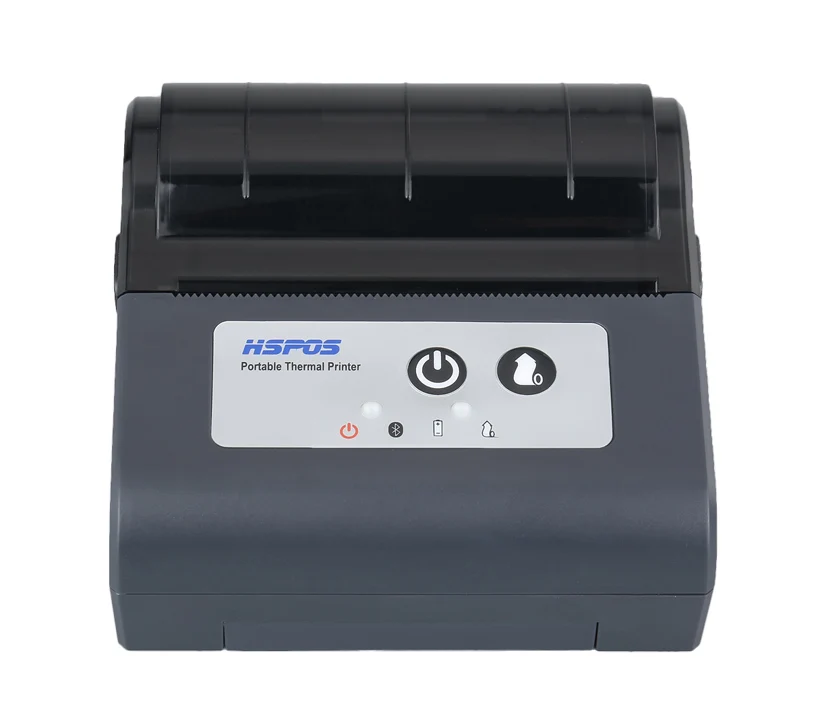 

80mm Series Portable Thermal Printer HS-88 long hour performeance smoothly Support 2D and 1D QR CODE Printing