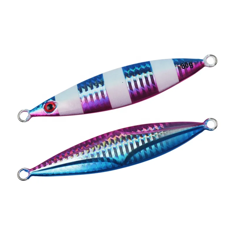 

Lead Fish jig lure slow jig sea fishing lure new design metal board jig lure, 5 colors