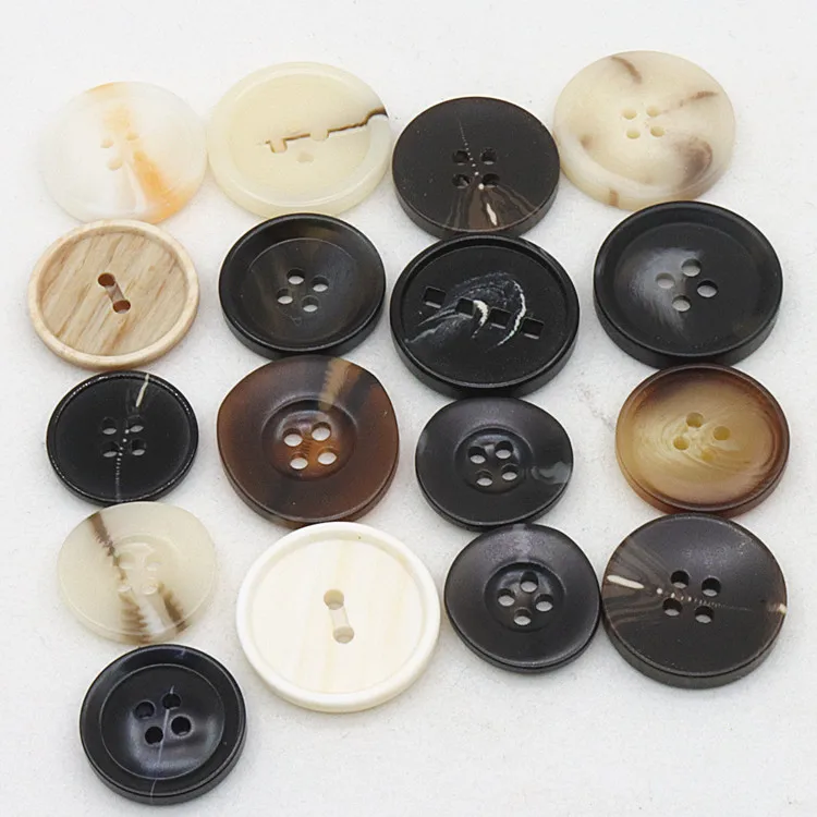 

Customize various sizes of irregular resin plastic buttons clothing accessories coat DIY accessories, Customizable colors