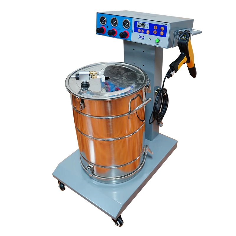 

COLO Electrostatic Powder Paint Metal Coating Machine with 100kv Spray Gun