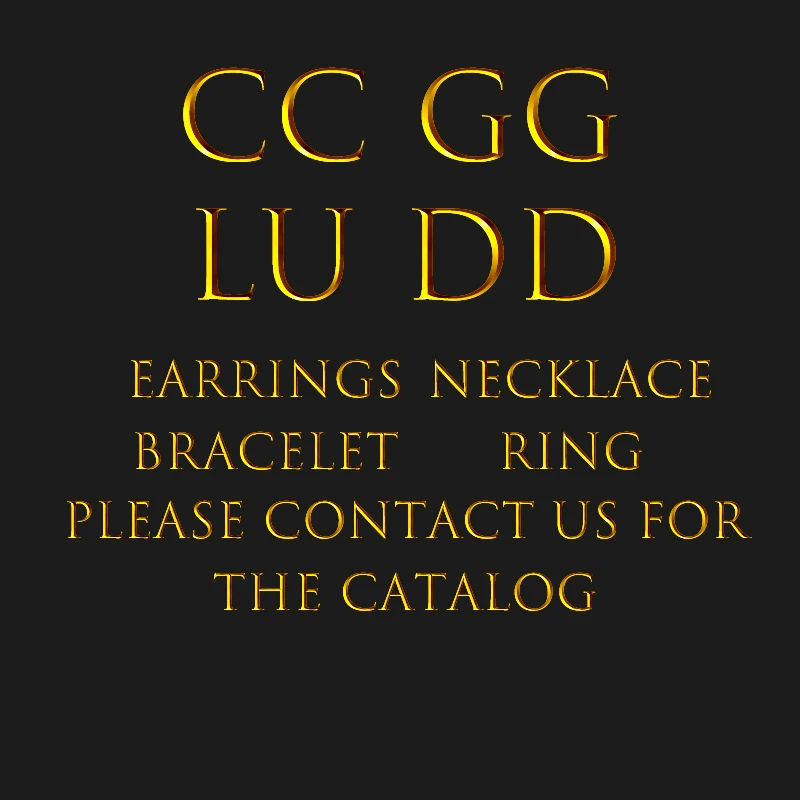 

2022 Fashion Luxury Letter Double G C C Necklace and Bracelet Famous Brand Charms CC Gold Plated Stainless Steel Bangle Designer