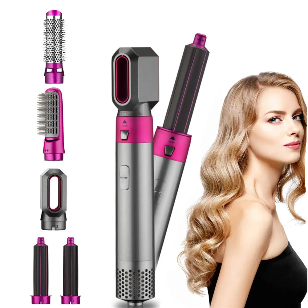 

Multi-head hot-air comb automatic curling iron hair-absorbing air curler does not hurt the hair dryer Styler hair straightener