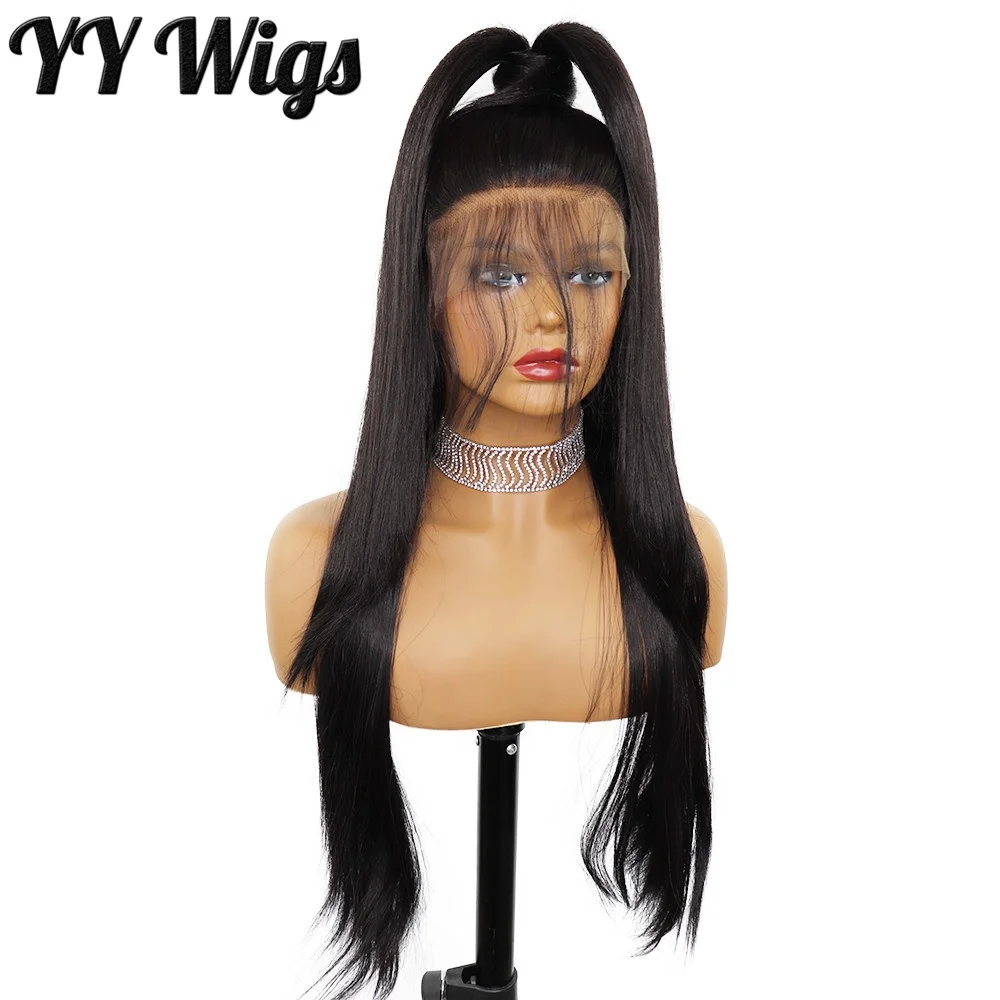 

Wholesale Price Black Straight Full Lace Wig for Black Women 150 Density