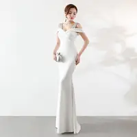 

Women Luxury Long Mermaid Abiye Elegant Robe De Soiree Party Dresses Evening Dress Gown Birthday Dress