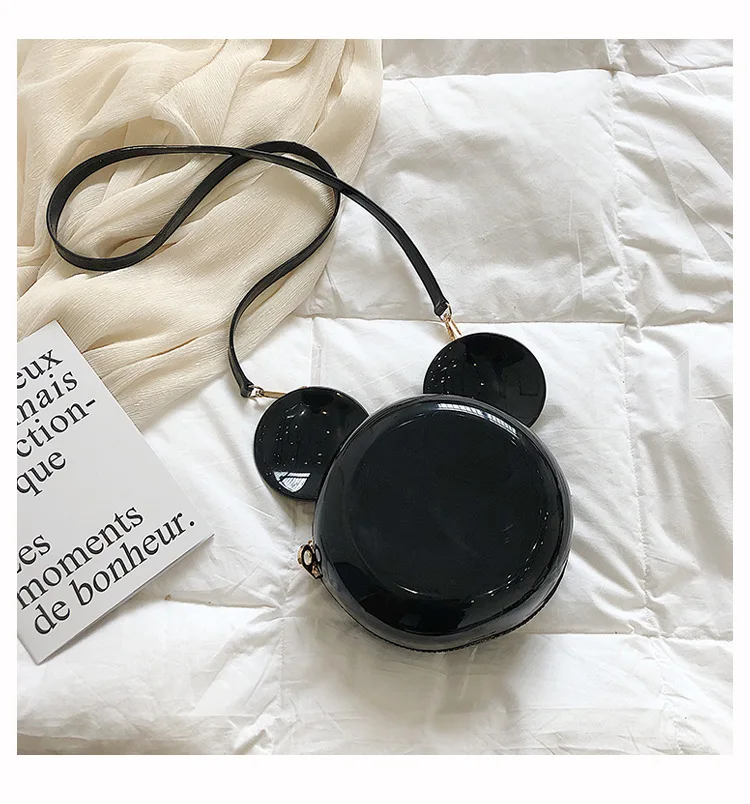 

Wholesale Sale 2020 New Pvc Material Cute Mickey Mouse Shoulder Bag Jelly Bag