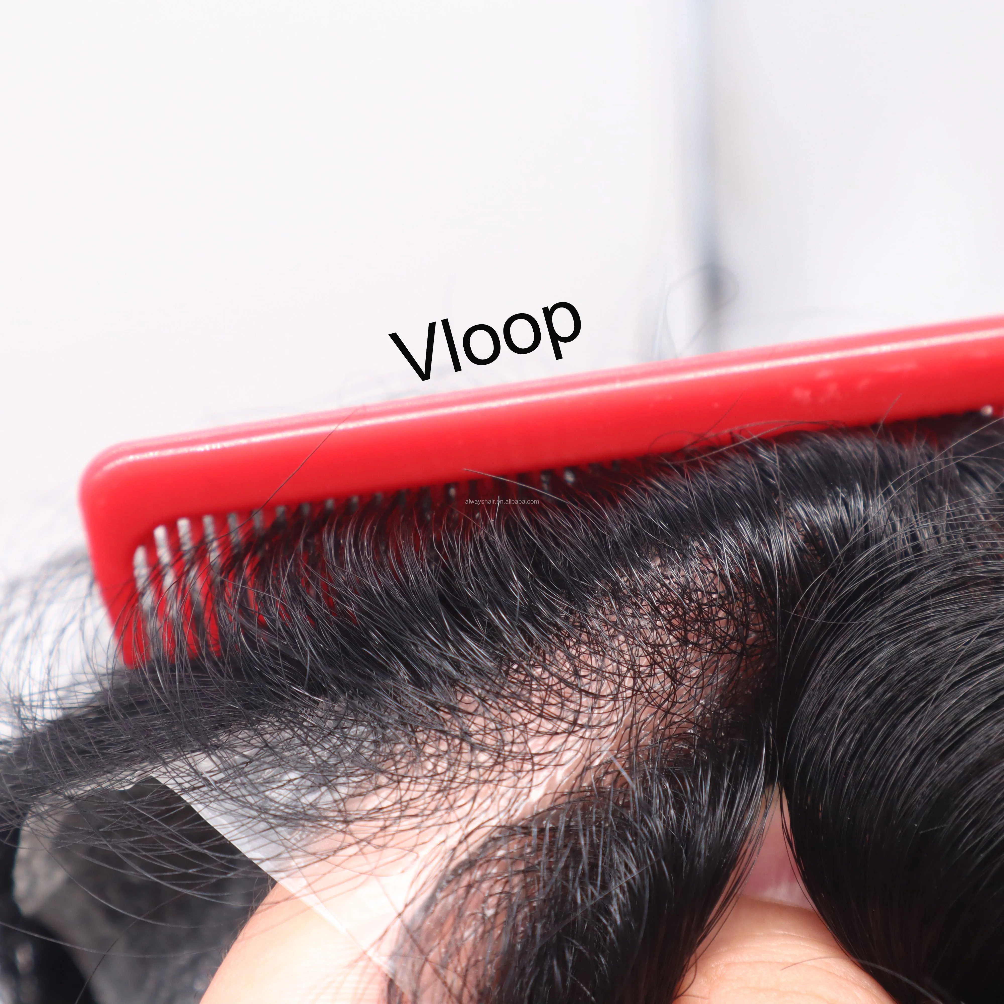 V Loop Ng Super Thin Skin Mens Wigs Human Hair - Buy V Loop Ng,Mens ...