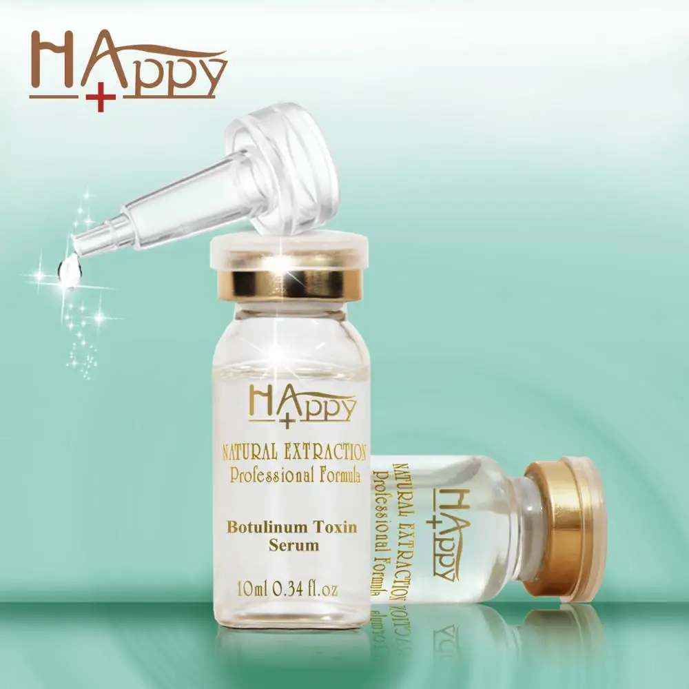 

Beauty and skin care cosmetic products customized Botulinum Toxin serum, Transparent colorless