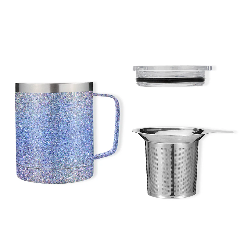 

Ready to ship dispatch insulated custom wine cup coffee mugs metal stainless steel vacuum wine tumbler with lid for tea, Customized colors acceptable