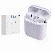 

Ruijue Hot Selling Touch Control Earbuds Blue Label Bluetooth 5.0 Wireless Earphone i12 Tws