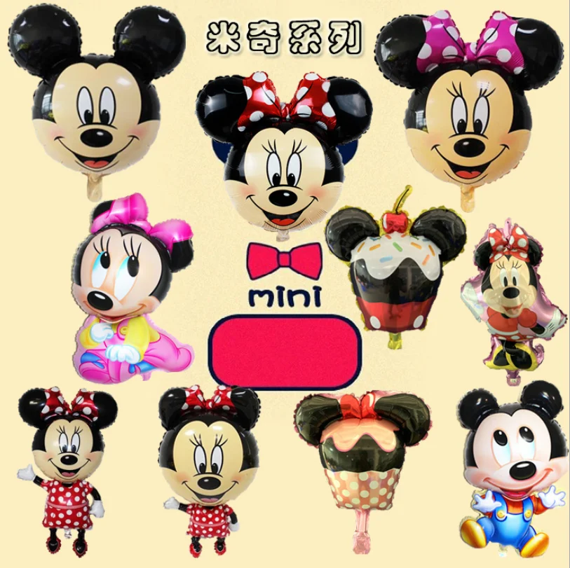 

Free Shipping Various Cartoon Mickey Minnie Mouse Balloon Family Party Balloons Decoration, Blue