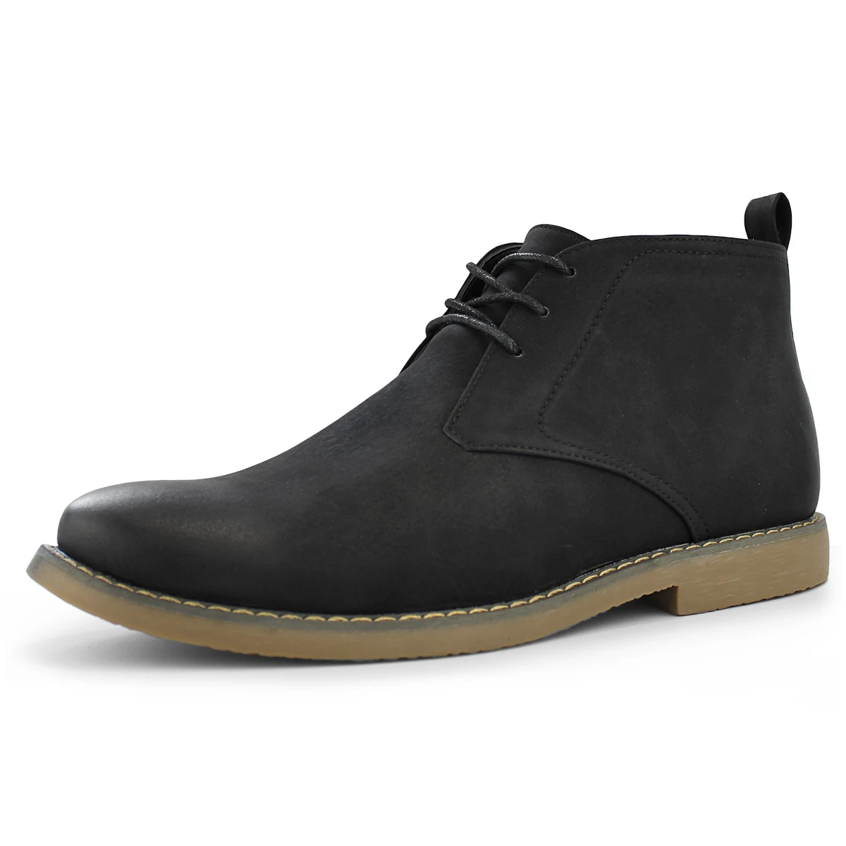 

Mens Casual Formal Casual chukka Boot Pull Up Ankle Boots lace up shoes