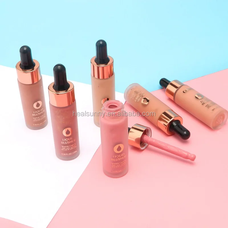 

OEM Wholesale Custom Makeup Blusher Waterproof Cheek Private Label Liquid Blush