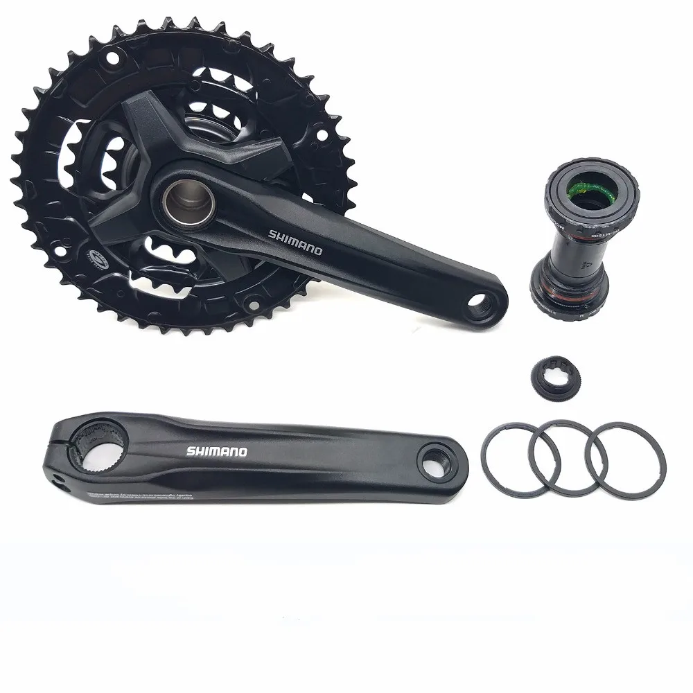 

FC-MT210 3x9 27 Speed bike mtb Crank 170mm Crankset chainwheel with BB-mt500 40-30-22T