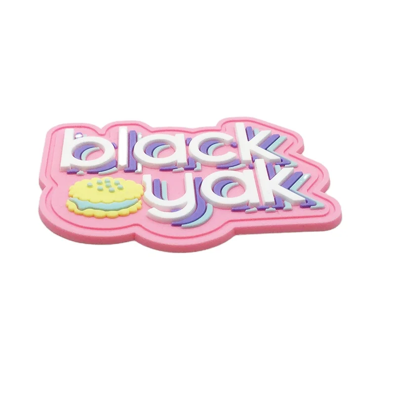 

Factory Wholesale Cheap Rubber Patch PVC Soft 3D / 2D Garment Logo Patch, Customized