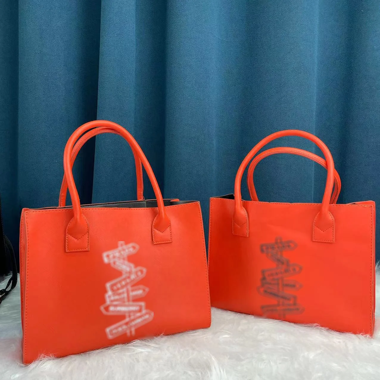 

Tote Bags With Custom Logo Ladies Luxury For Women Designer Famous Brands Purses And Handbags Sacs Vintage Women'S Tote Bags