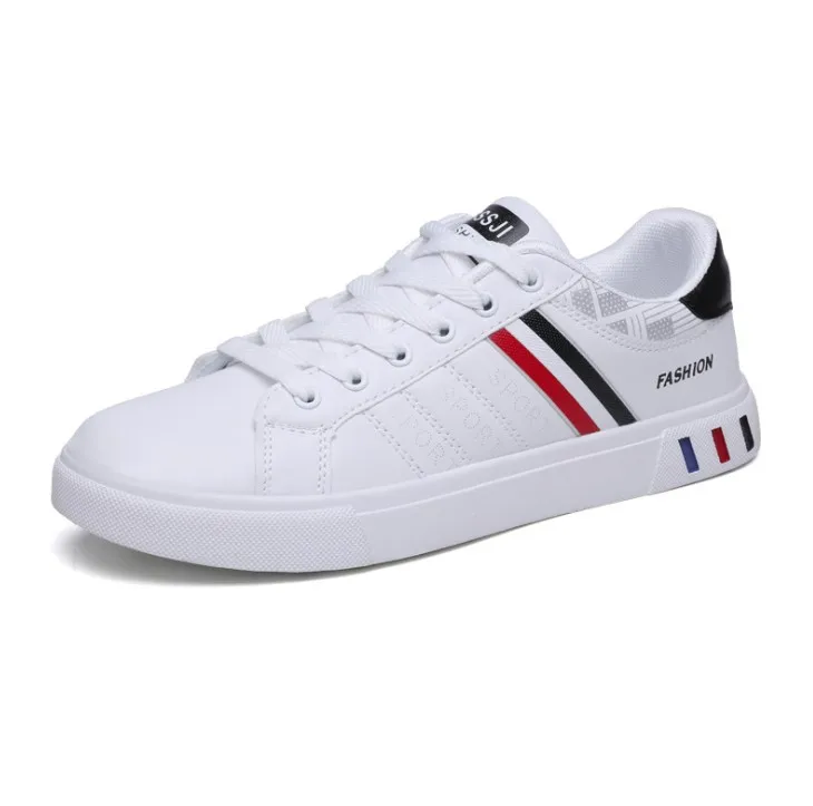 

New casual men's board shoes wholesale, White and black, white and gray, black