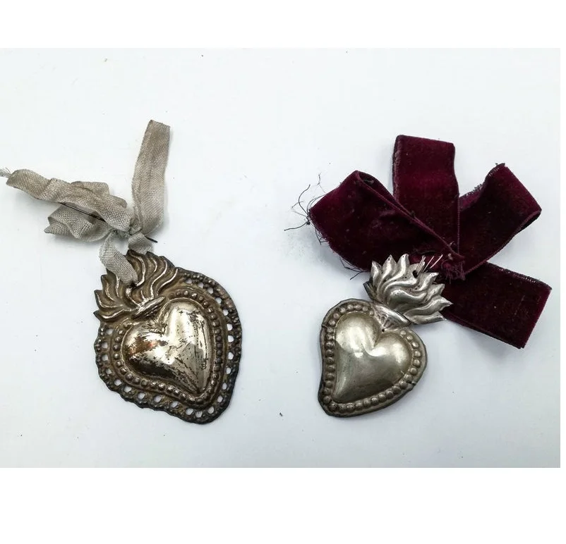 
Sacred Heart/Ex Voto Wall Frame 