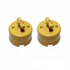 Classic porcelain wall switch, vintage ceramic rotary switch, retro porcelain light switch Italian wall socket
