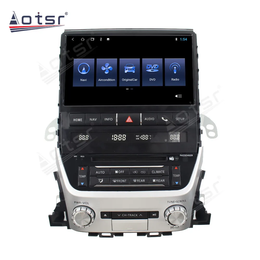 

For Toyota Land Cruiser VX GX VXS Upgrade To LC200 VX-R 2016-2020 Android 10.0 Car GPS Navigation Radio Stereo Multimedia Player