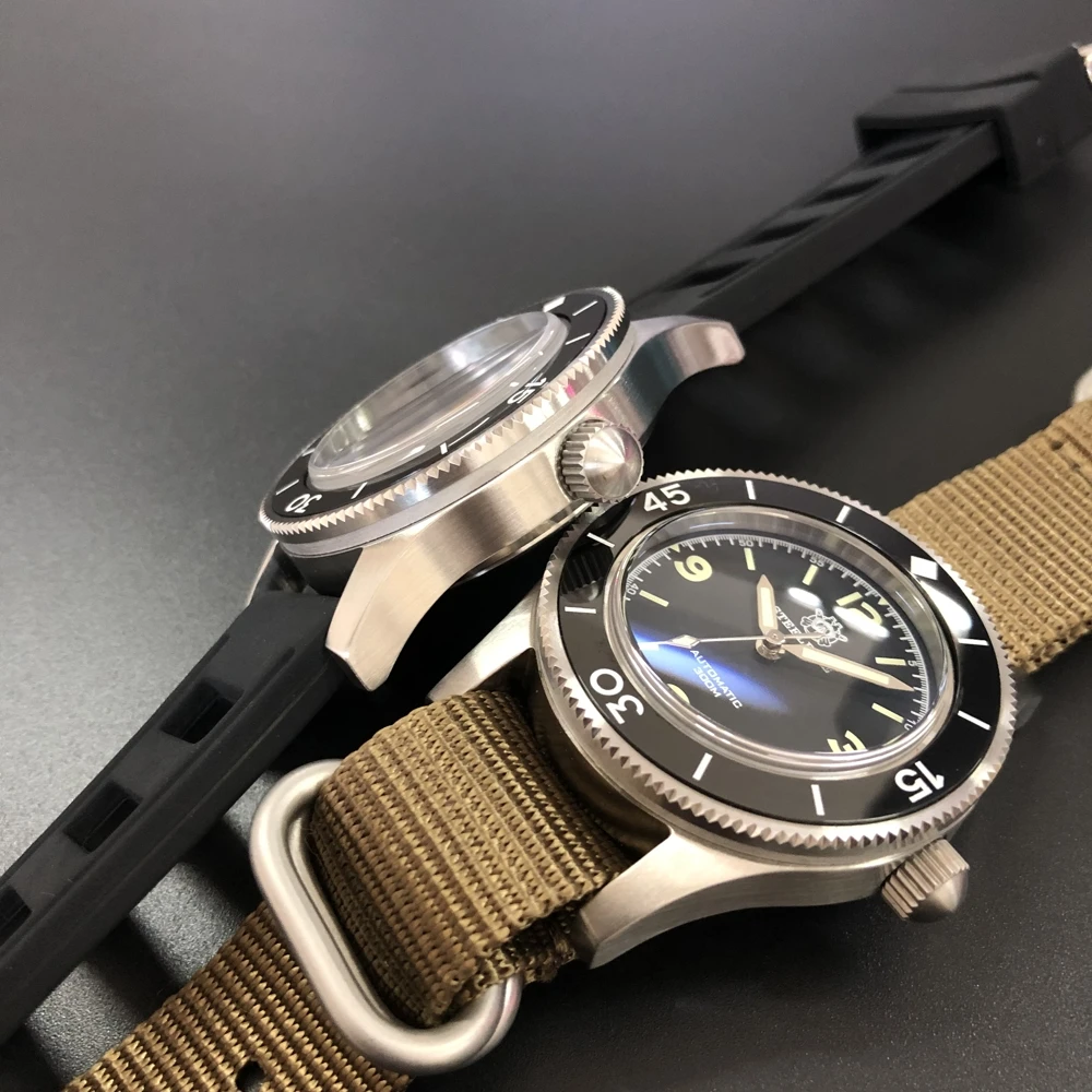 
In Stock! SD1952 Japan NH35 Automatic Watches Ceramic Bezel Diving Wrist Watches Men 