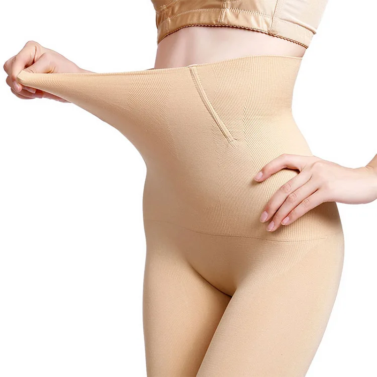 

Daily Life Skim Body Shaper Post Partum Shaper Butt Lift Leggings Butt Belly Shapewear, Skin color, black