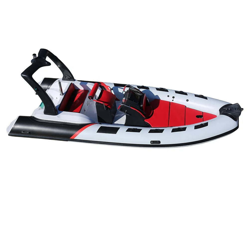 

CE 5.8m/19ft Rib 580 Inflatable rib Boat Luxury Motor Yacht hypalon rubber boat, As request