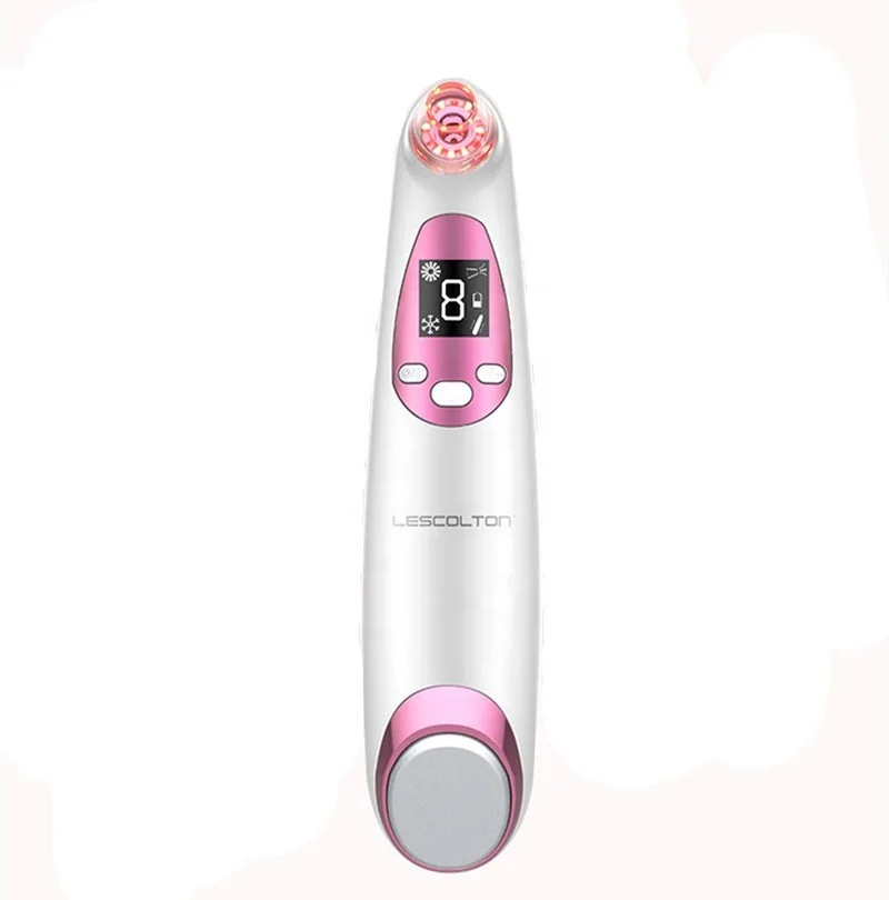 

Lescolton Factory beauty salon cold and hot deep cleaning facial blackhead remover, White