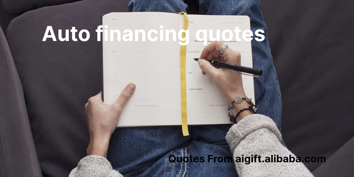 auto financing quotes