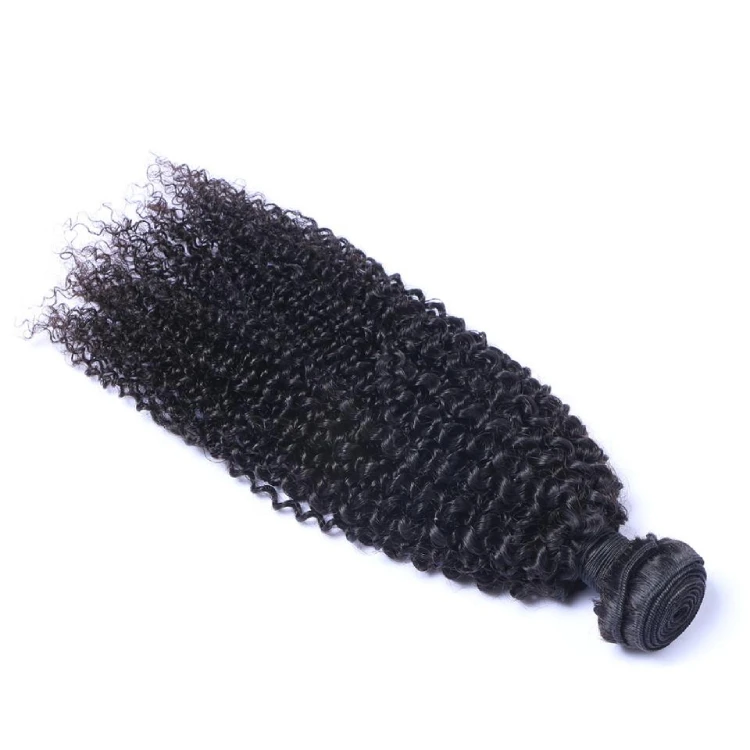 

Hot selling cuticle aligned one donor raw mongolian kinky curly human hair bundles with lace closure