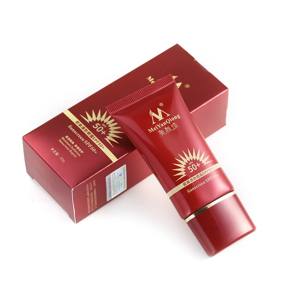 

MeiYanQiong Sunscreen SPF50 + Sun Creen Private Label Whitening Oil-control Moisturizing Sunscreen Lotion
