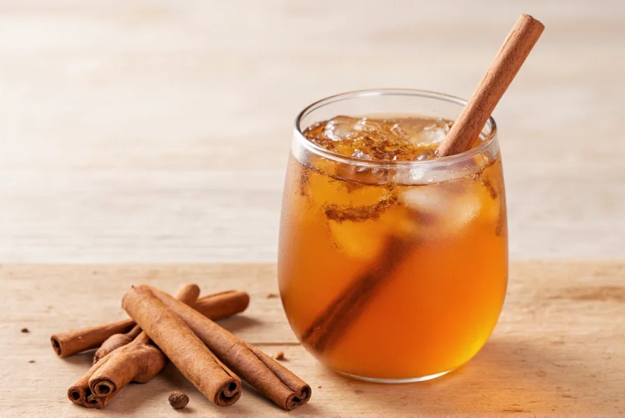 cinnamon and water