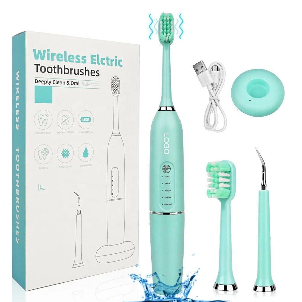 

New arrival 2 in 1 usb rechargeable electric oral hygiene dental calculus remover with toothbrush